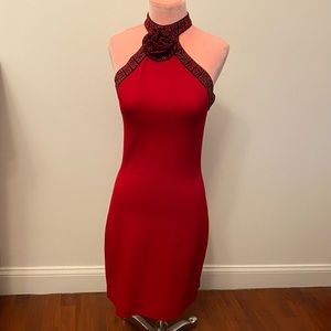 St John halter cocktail dress